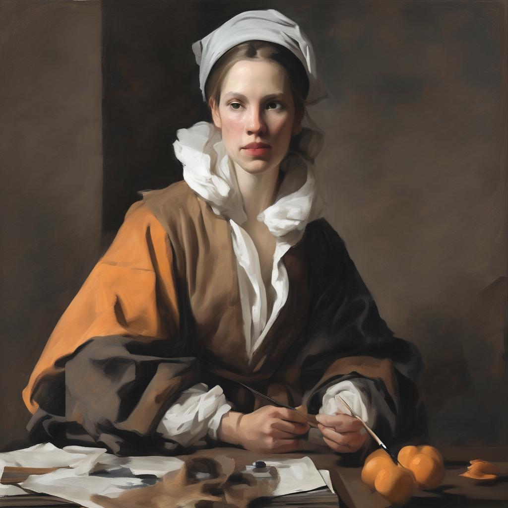 Η Τεχνική και ο Στιλ του Simon Pietersz. VERELST στον Καμβά